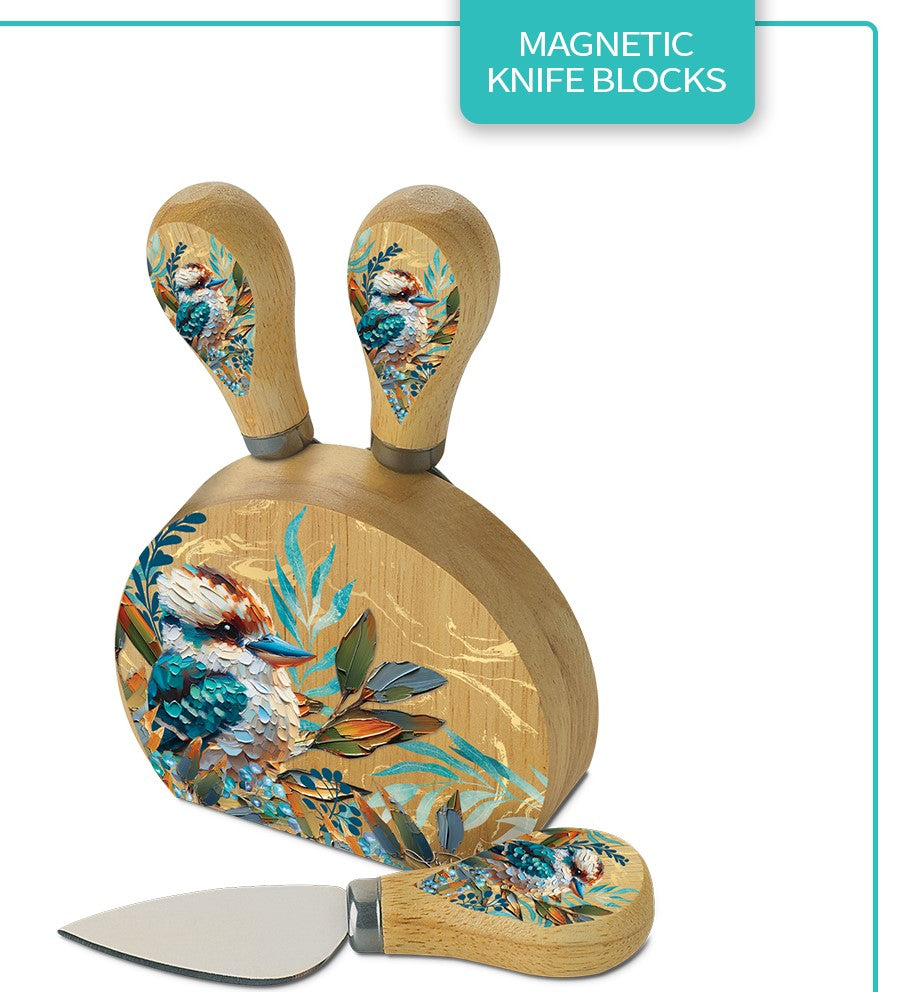 Knive Block- Charming Kooka