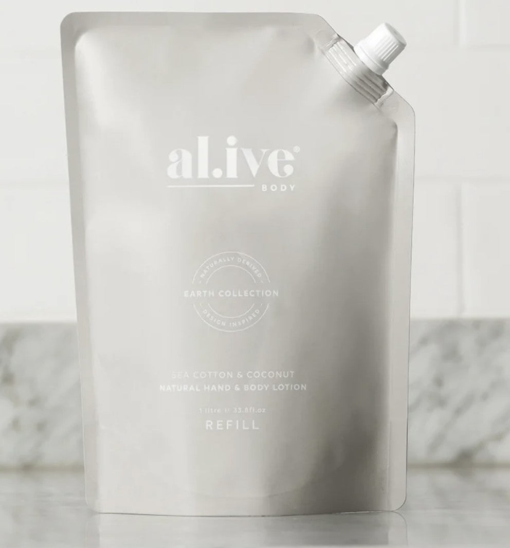 Al.ive Lotion Refill - Sea Cotton & Coconut