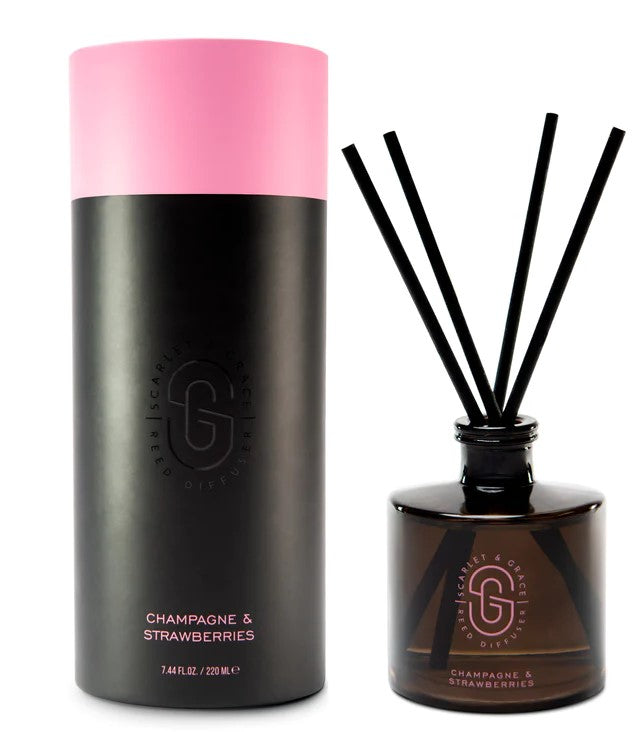 Scarlet & Grace Diffuser Champagne & Strawberries