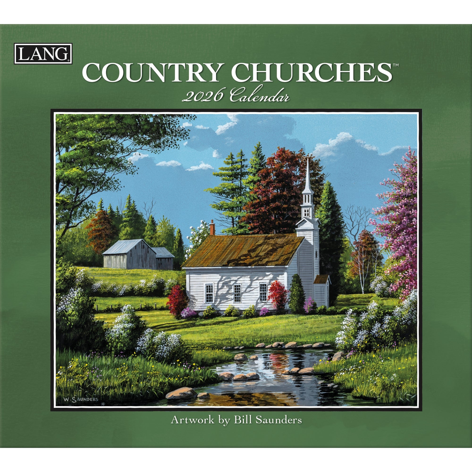 Country Churches Lang Calendar