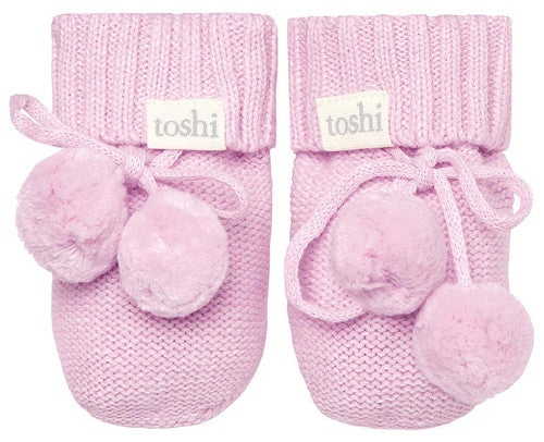 Marley Lavender Organic Booties