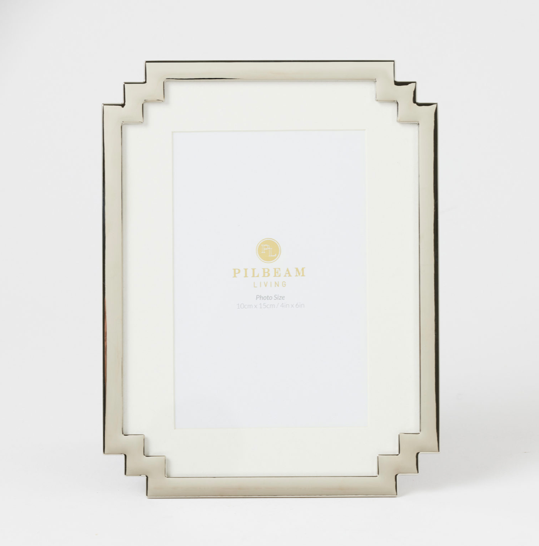 Chinta 4x6 Photo Frame - Silver