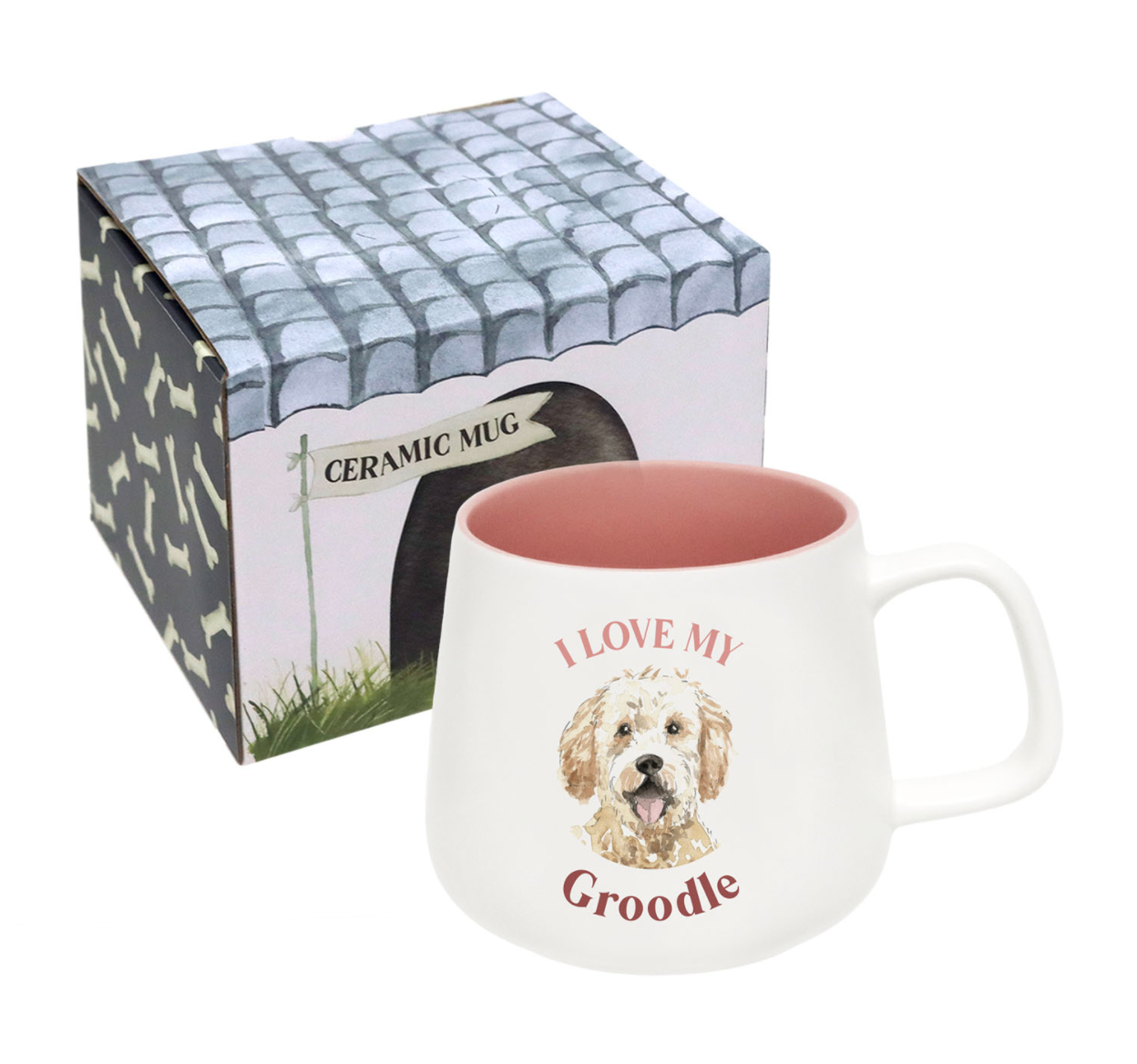 I Love My Groodle Mug