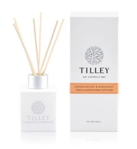 Tilley Sandalwood & Bergamot Mini Reed Diffuser