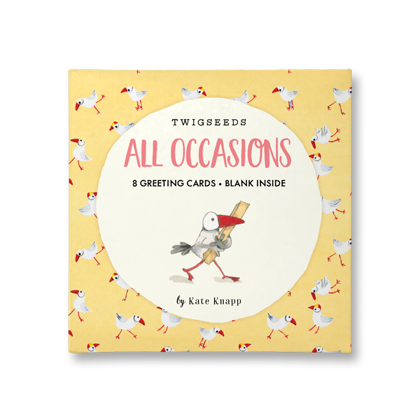 Twigseeds All Occasions Seagull Card Set