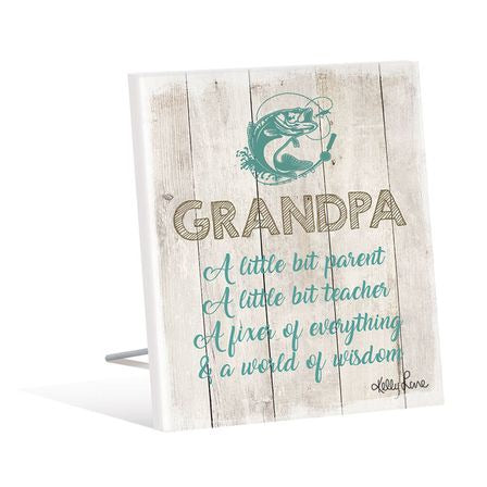 Grandpa Sentiment Plaque
