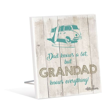 Grandad Sentiment Plaque