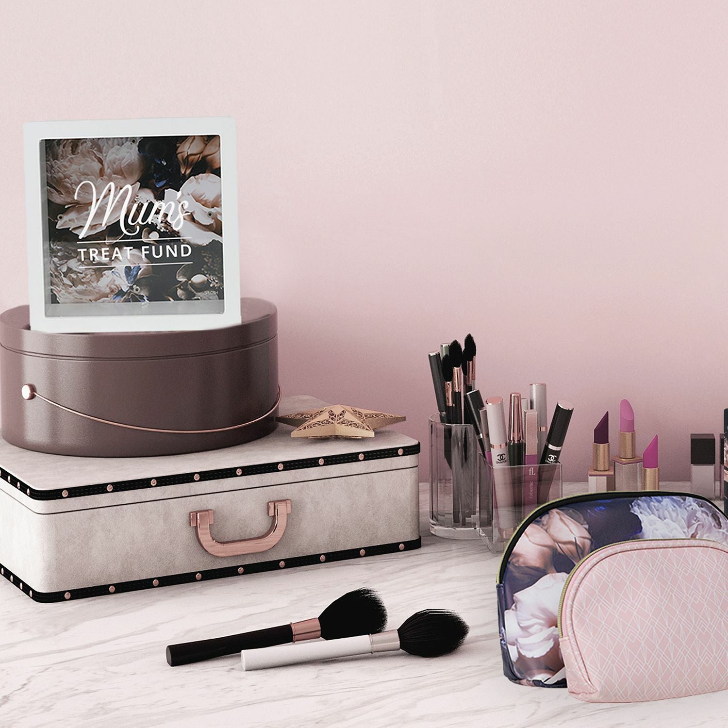 Mum's Moonlight Blossom Treat Fund Change Box