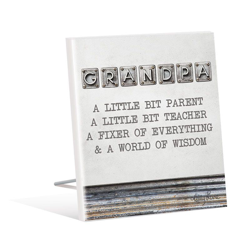 Fathers Day Little Sentiment Plaque