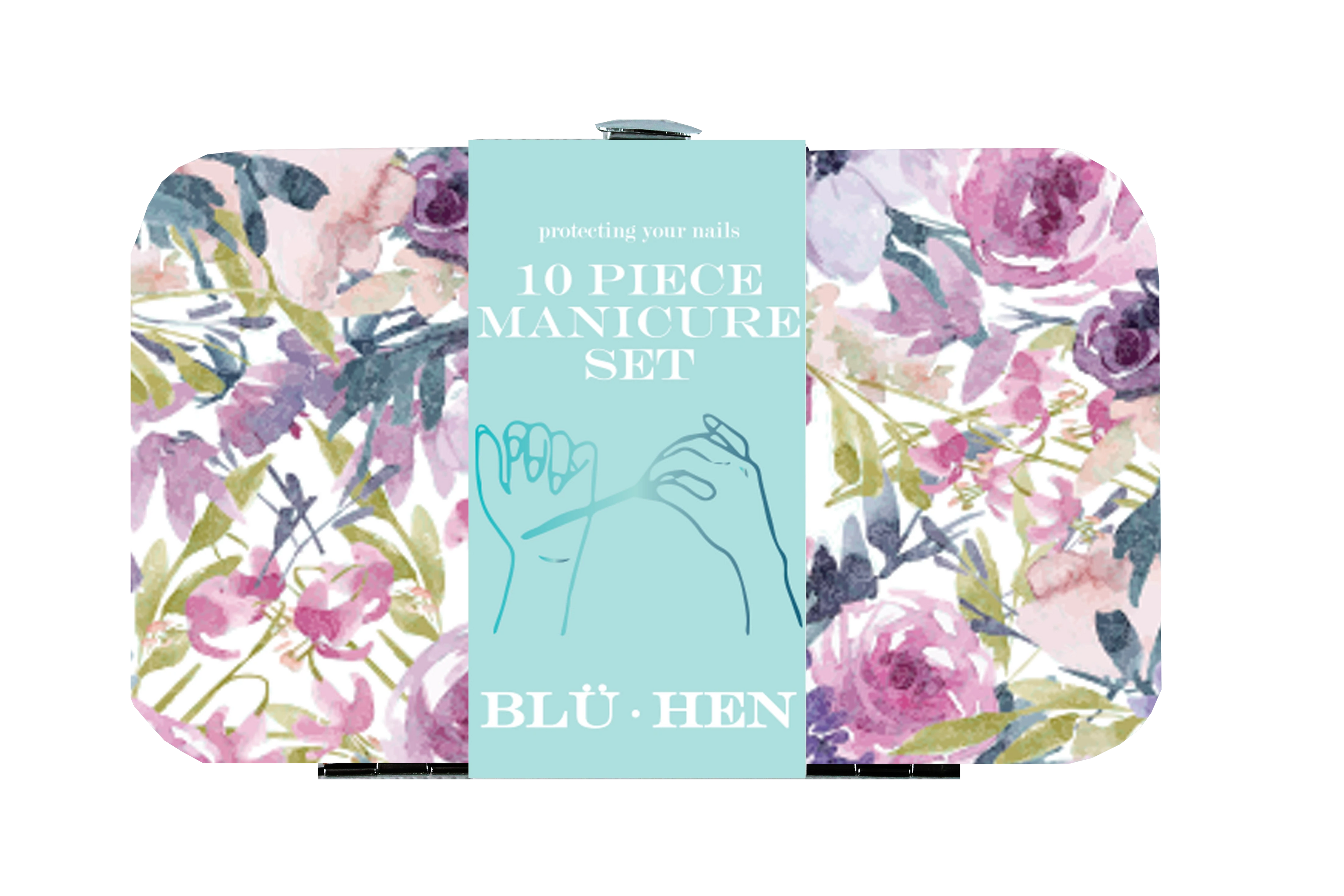 Peonie Rose 10 Piece Manicure Set