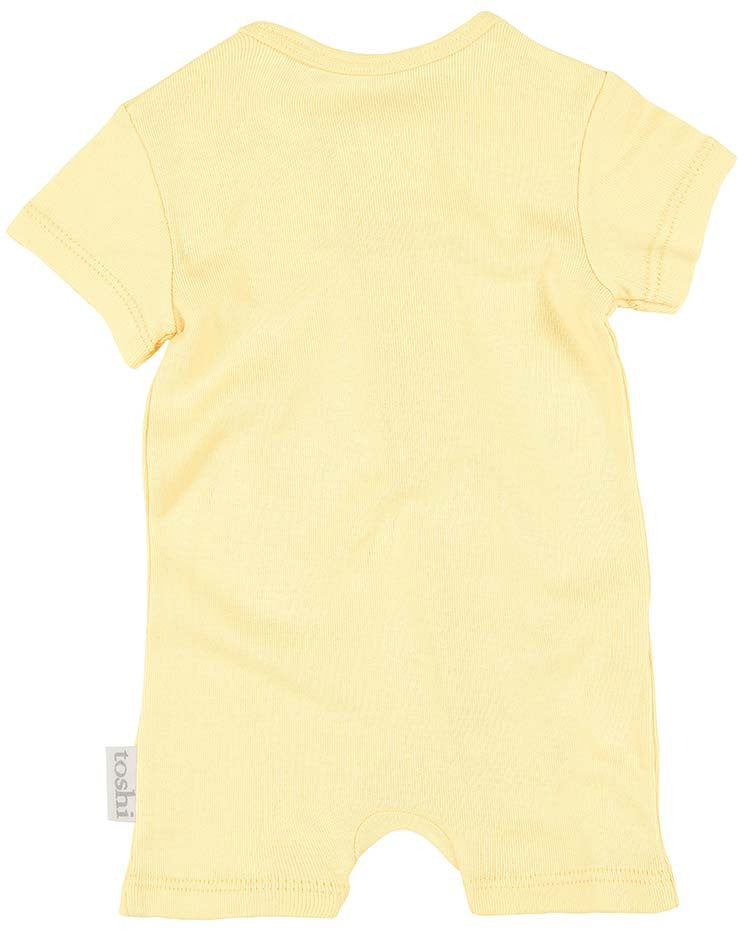Dreamtime Organic Onesie S/sleeve Buttercup