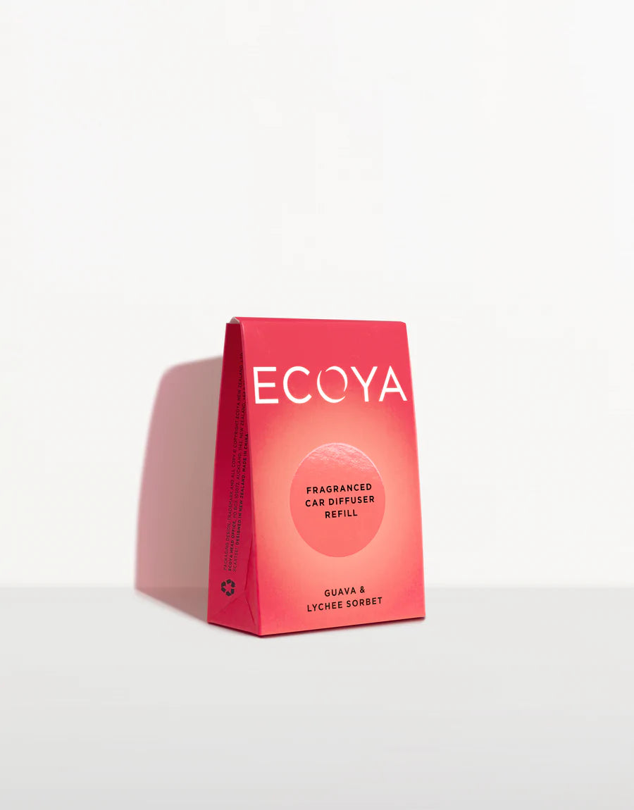 Ecoya Car Diffuser Fragrance Pod Guava & Lychee