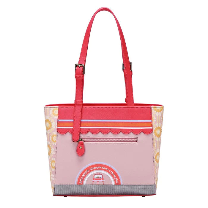 Vendula Vinyl Shopper Bag