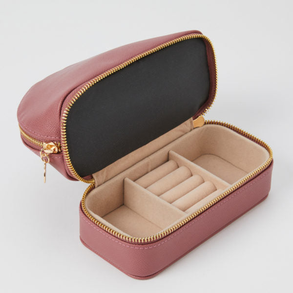 Amara Cosmetic & Jewellery Holder Case - Rosewood