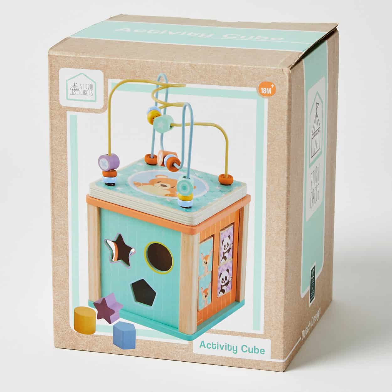 Wooden Activity Cubes