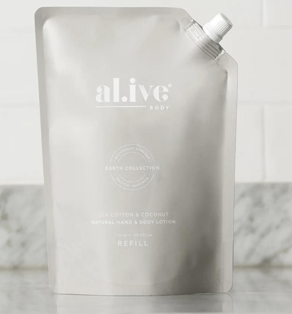 Al.ive Lotion Refill - Sea Cotton & Coconut