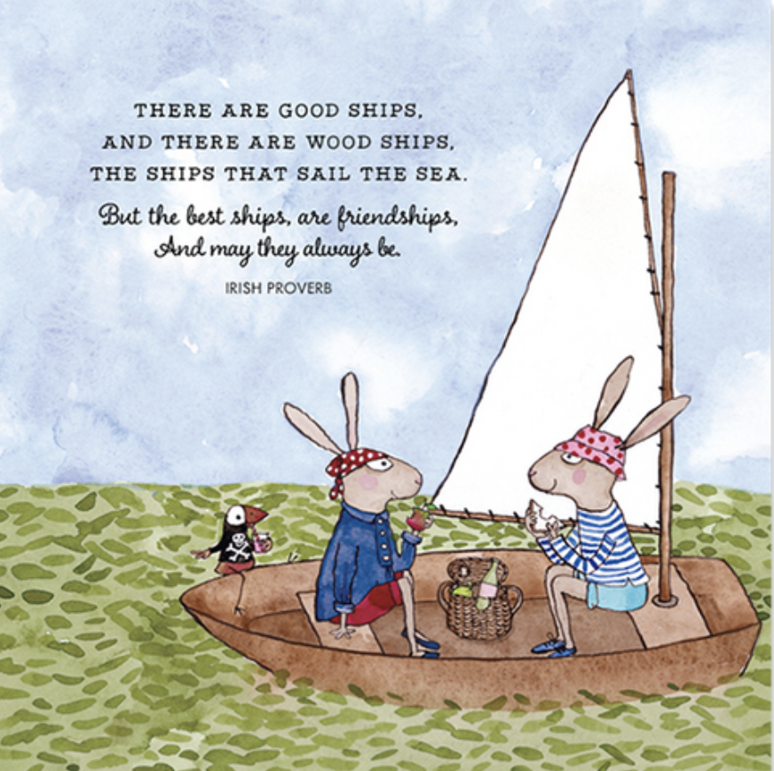 Twigseed Card - There Are Good Ships And There Are Wood Ships