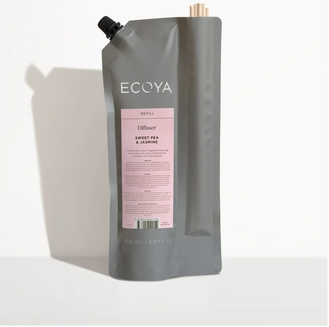 Ecoya Diffuser Refill - Sweet Pea & Jasmine