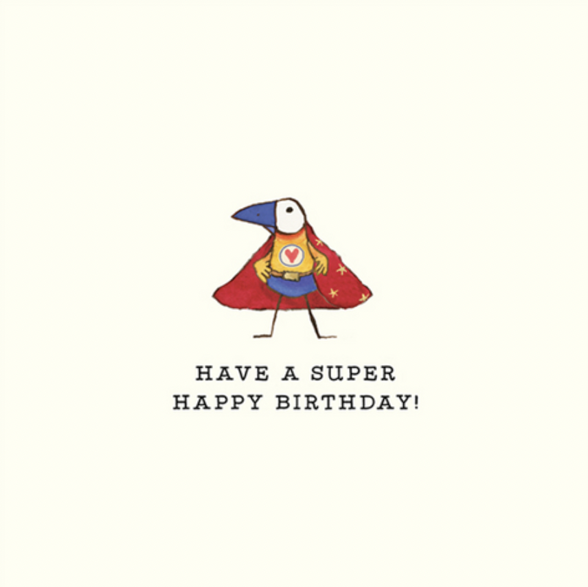 Card - Superhero Birthday (twigseeds)