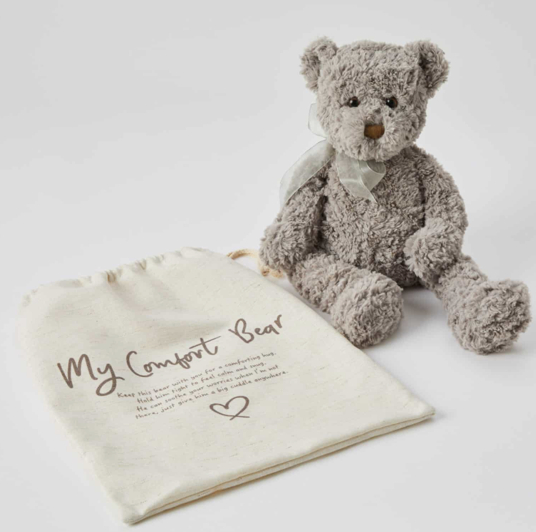 Darcy The Comfort Bear - Grey