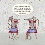 Twigseed Card - When I Count My Blessings I Count You Twice