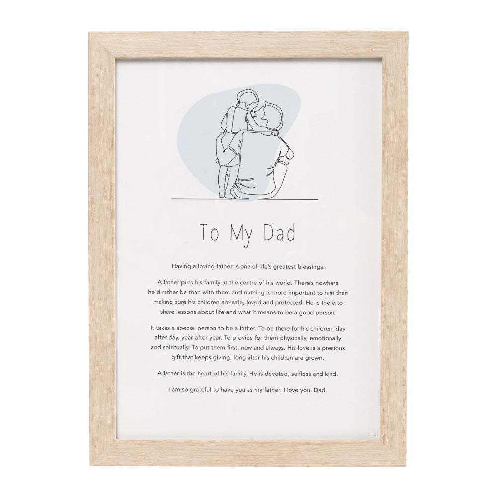 Gift Of Words - To My Dad