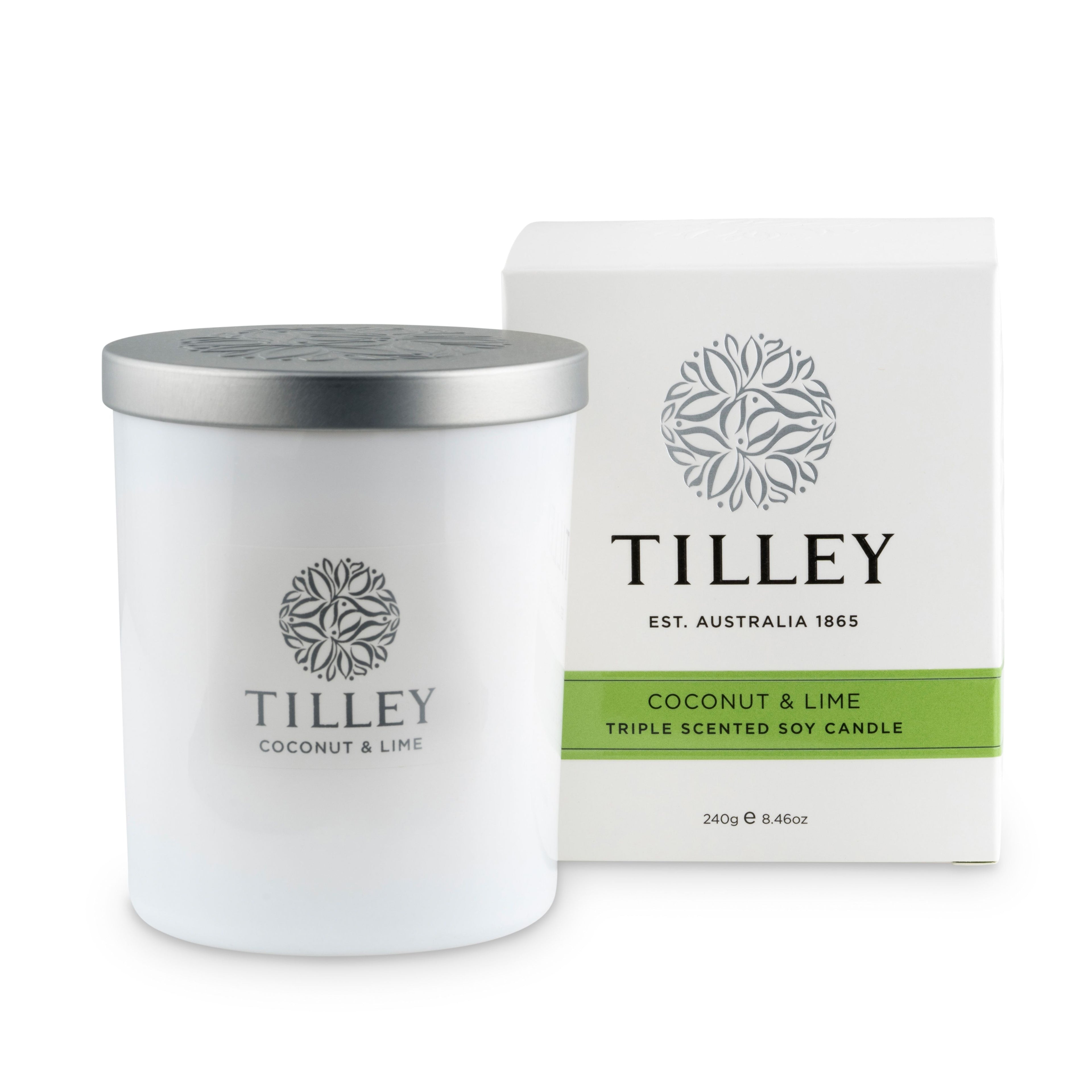 Tilley Coconut & Lime Soy Candle