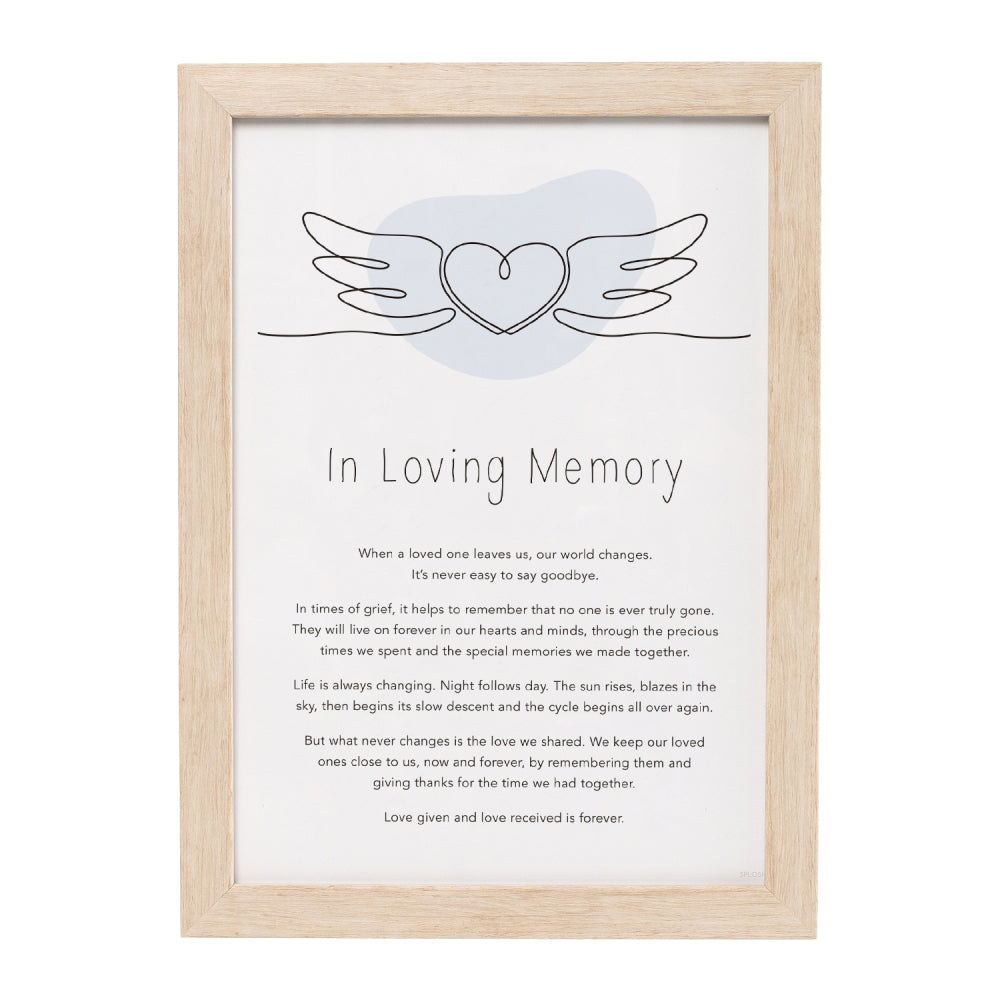 Gift Of Words - In Loving Memory