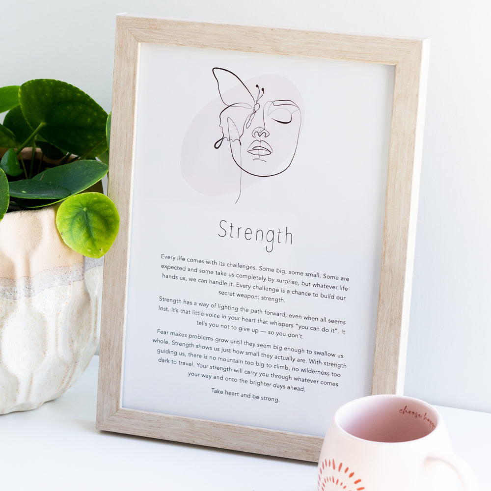 Gift Of Words - Strength