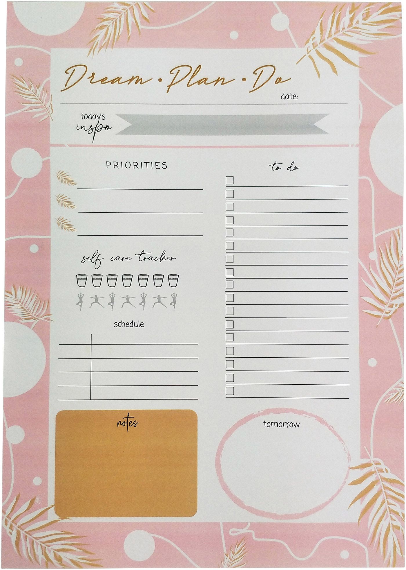 Dream, Plan, Do Planner