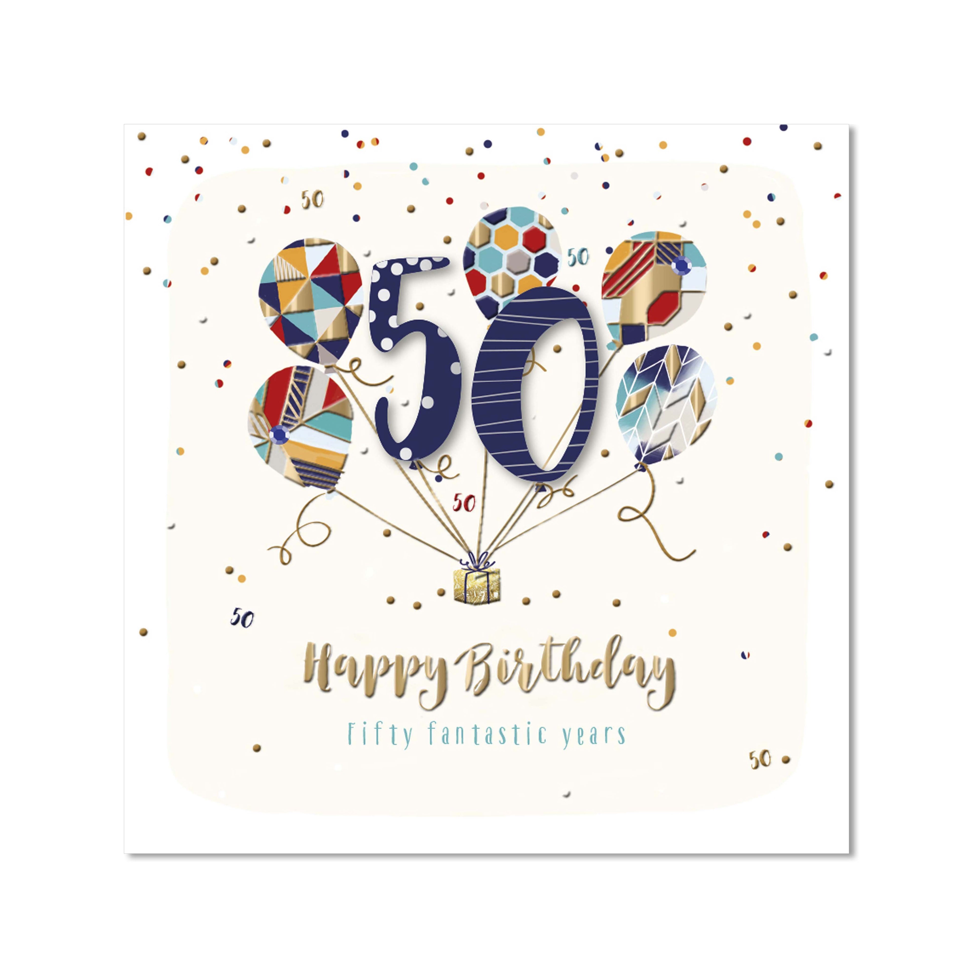 50th Birthday Cards
