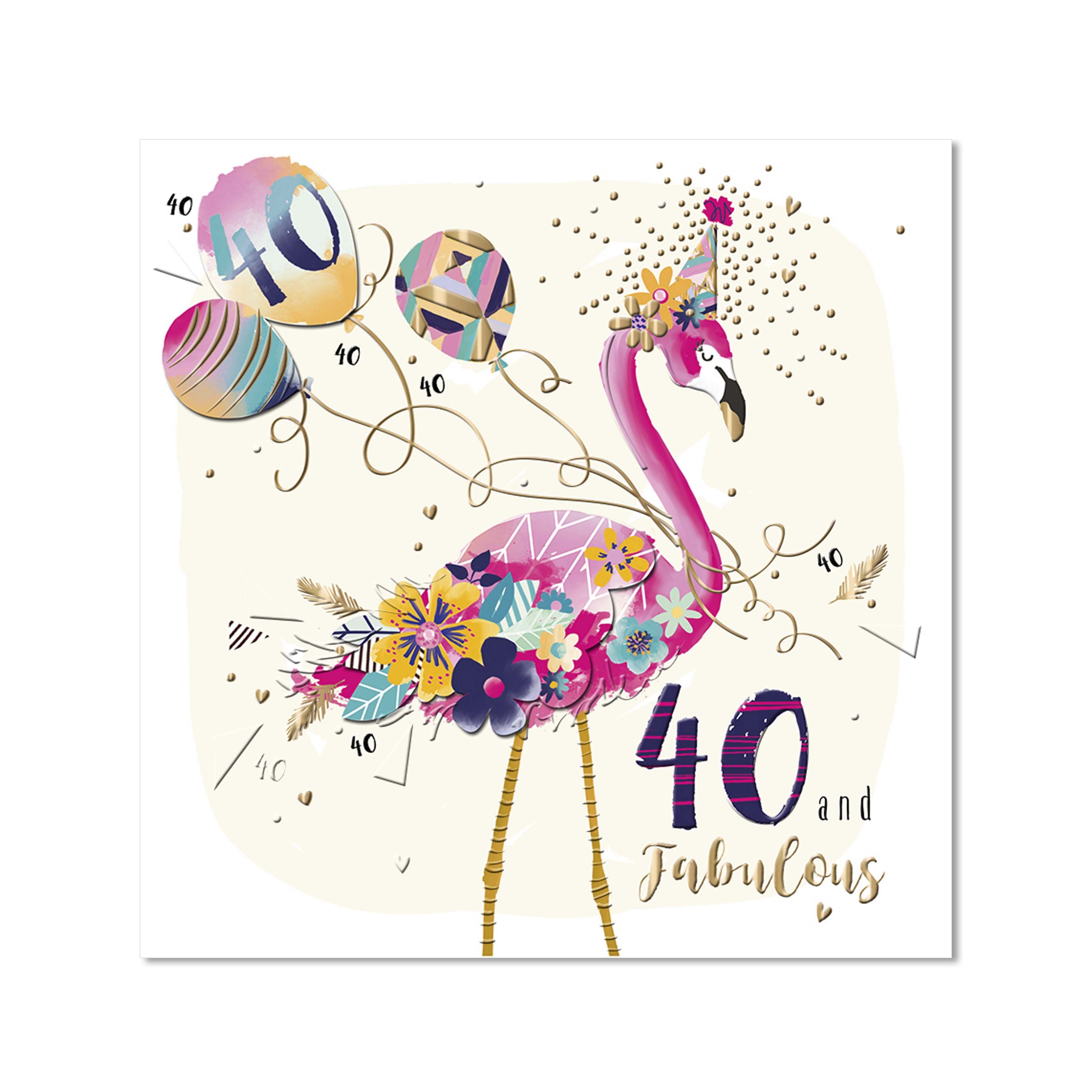 40th Birthday Cards