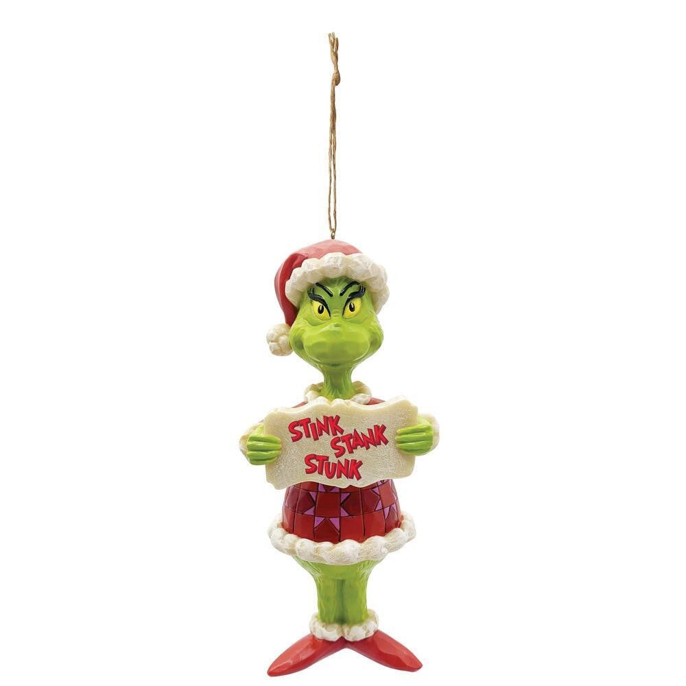 Grinch Stink Stank Stunk Ornament