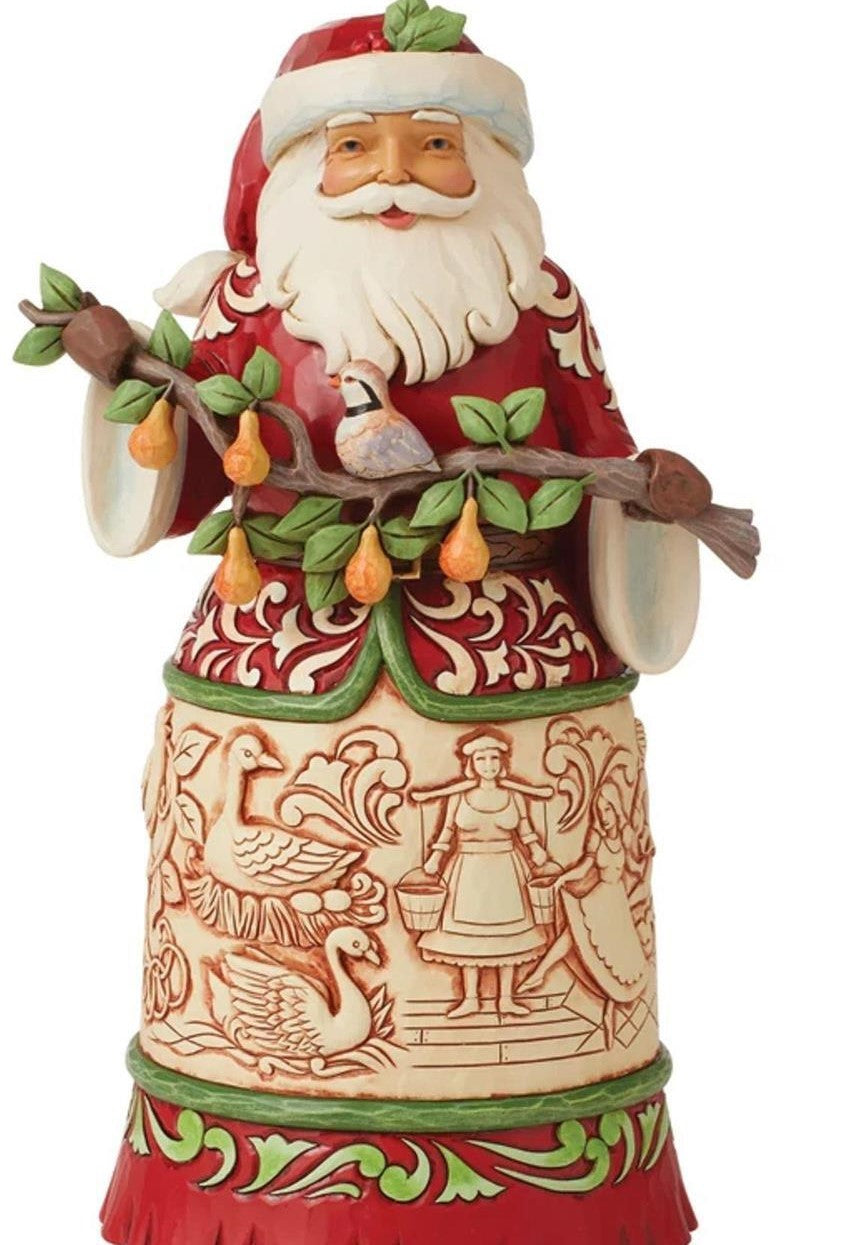 Jim Shore Hoilday Celebrations - Twelve Days Santa 