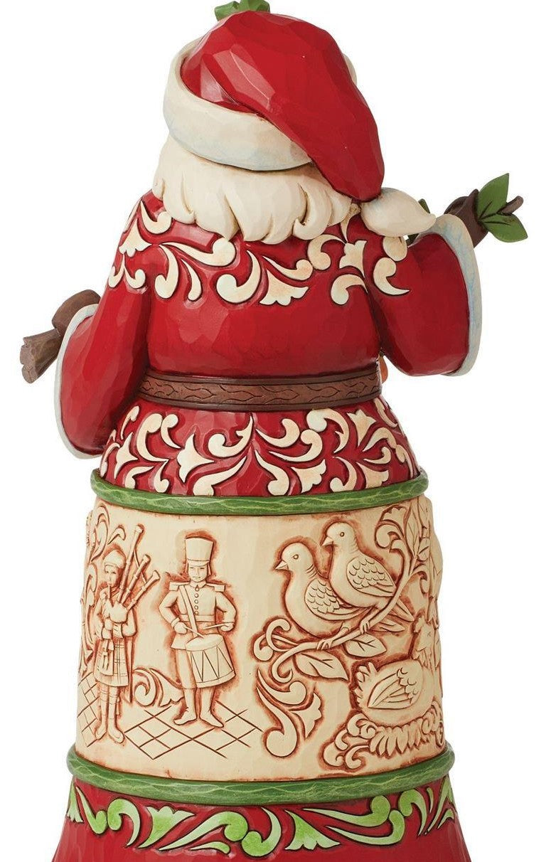 Jim Shore Hoilday Celebrations - Twelve Days Santa 