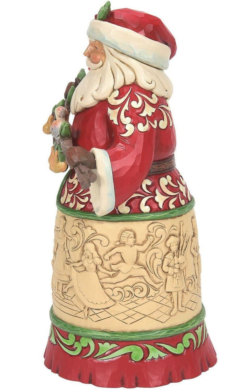 Jim Shore Hoilday Celebrations - Twelve Days Santa 