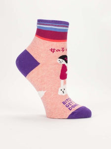 Women's Ankle Socks - Bit*hes Get Stuff Done