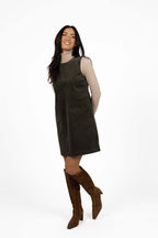 Humidity - Nova Cord Dress Khaki [siz:16]