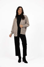 Humidity - Riley Knit Cardi Hazelnut [siz:m]