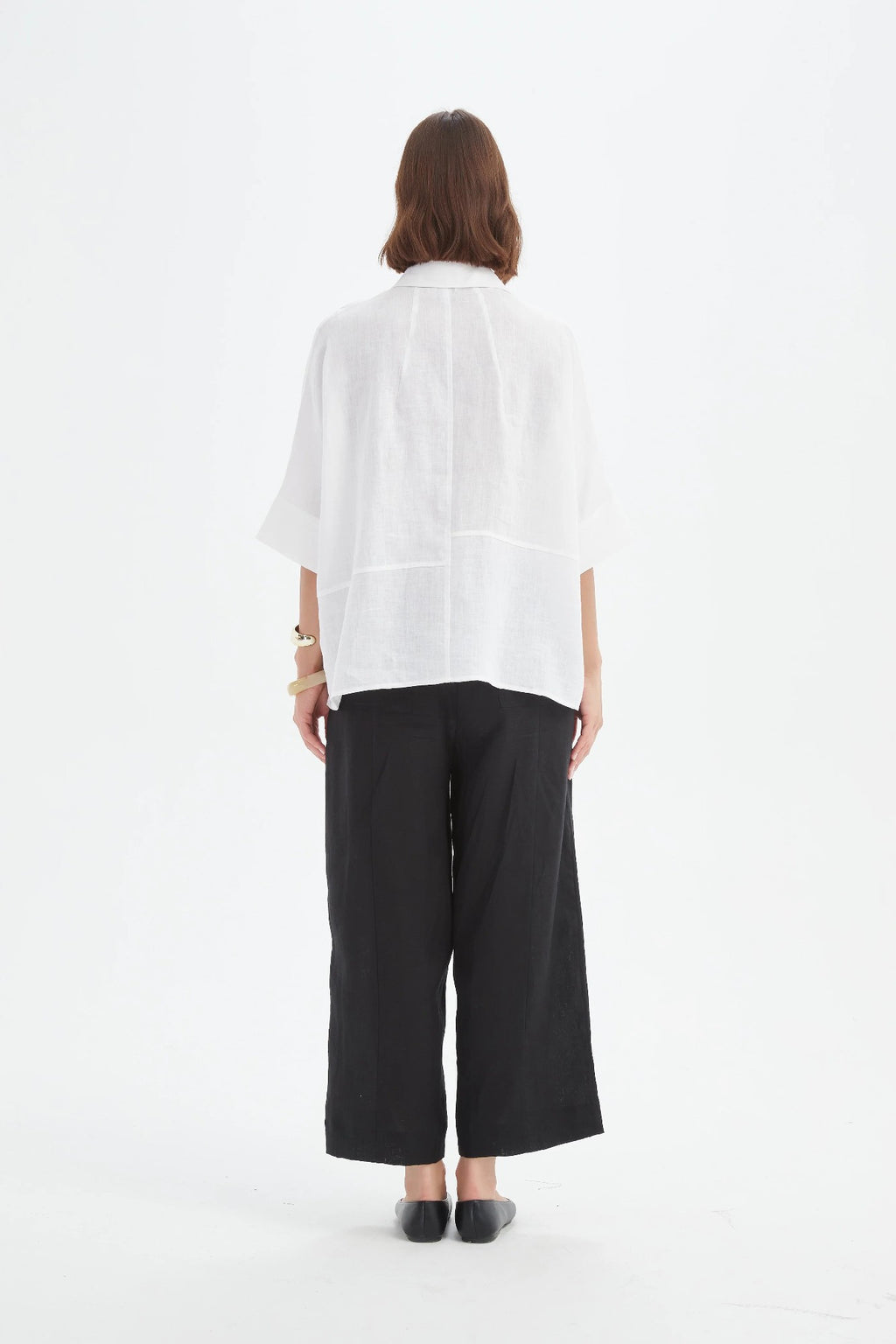 Seam Detail Boxy Shirt [siz:small]