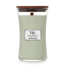 Load image into Gallery viewer, Whipped Matcha Woodwick Large Candle
