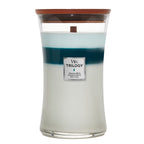 Magnolia Birch Juniper & Spruce Lavender & Cedar Woodwick Large Candle