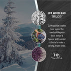 Magnolia Birch Juniper & Spruce Lavender & Cedar Woodwick Large Candle