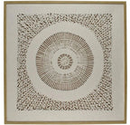 Kailani Paper Wall Art 100x100xm White