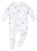 Mr Tractor Long Sleeve Onesie [siz:00]
