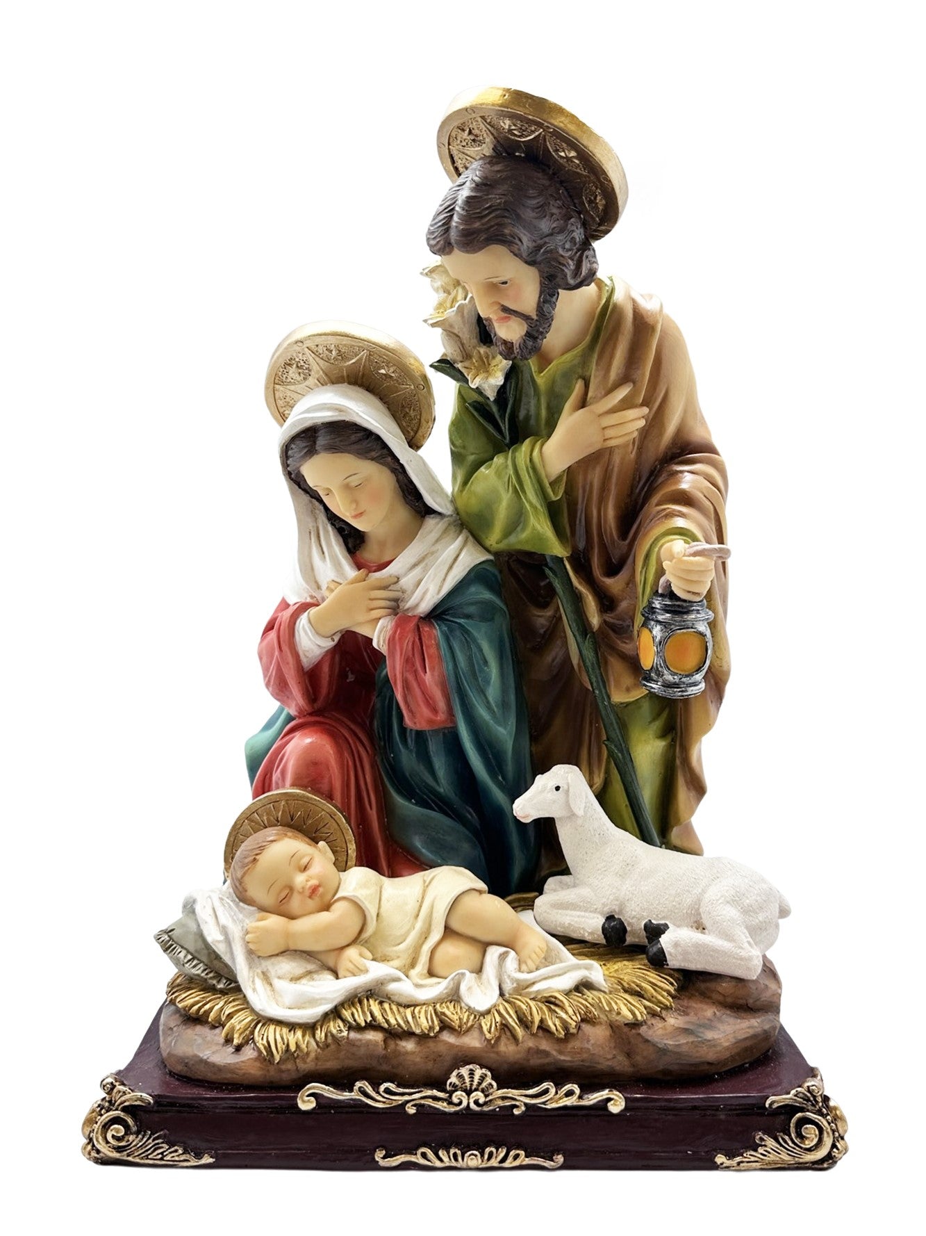 Nativity Statue - Hf With Sheep