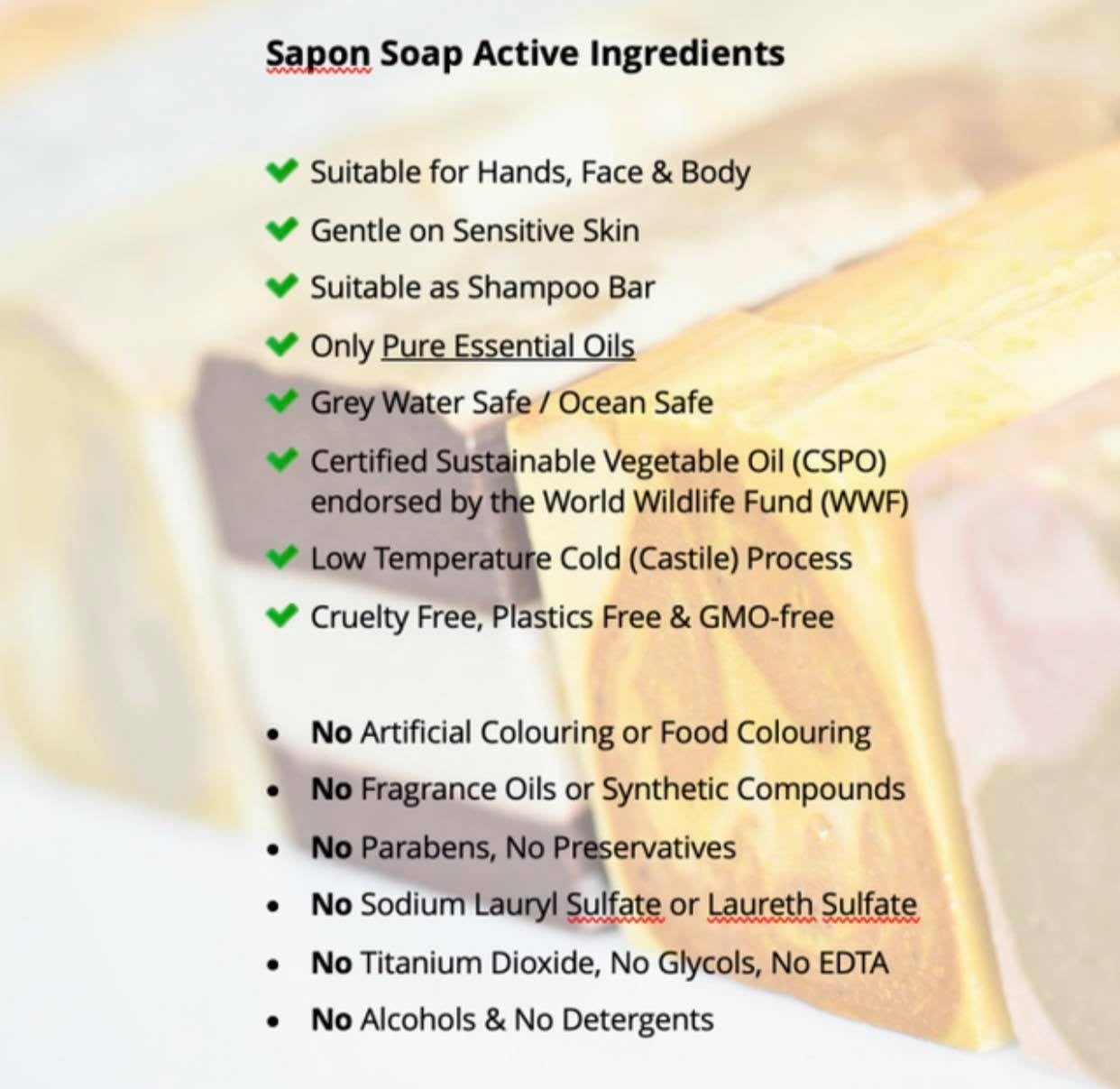 Sapon Goats Milk Soap Sandalwood Day Spa