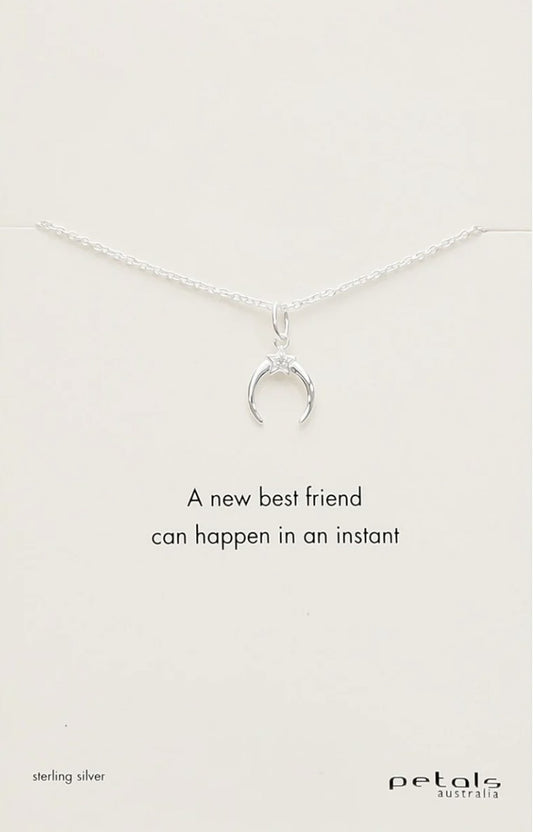 Star And Moon - Silver