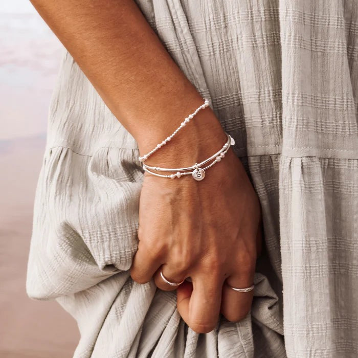 Sterling Silver - Alphabet Bracelet [sty:a]