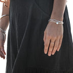 Sterling Silver - Alphabet Bracelet [sty:b]